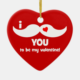 funny valentine ornament