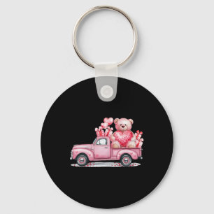 Funny Valentine Pink Lovely Car Womens Matching Va Key Ring