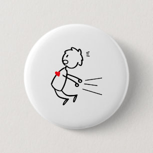 Funny Valentine’s Day Couple Matching For Men Wome 6 Cm Round Badge