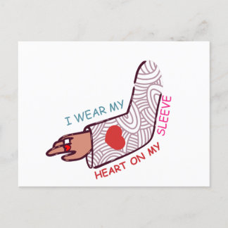 Funny Valentine’s Day Love Pun Lovecore Esthetic Postcard