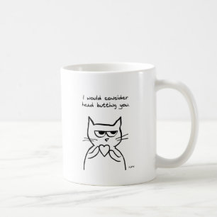 Funny Valentine - The Cat Might Possibly Like You Coffee Mug