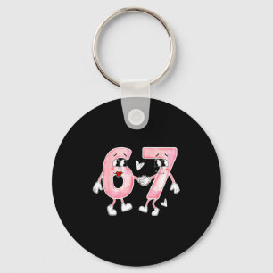 Funny Valentines Day 6 7 Six Seven Meme Valentine Key Ring
