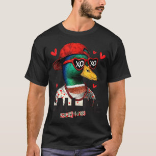 Funny Valentines Day Call Me Duck Hunting Men Wome T-Shirt