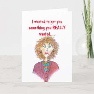 FUNNY VALENTINE'S DAY CARD