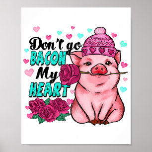 Funny Valentine's Day for Farm Animals lover 💖  Poster
