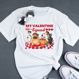 Funny valentines day for singles meme tshirt