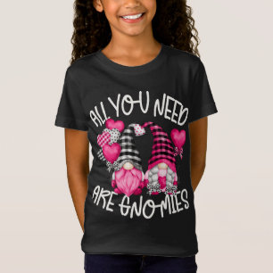 Funny Valentines Day Gnome Saying For Gardener And T-Shirt