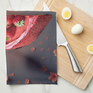 Funny Valentine's Day - Love Isn't Perfect Tea Towel