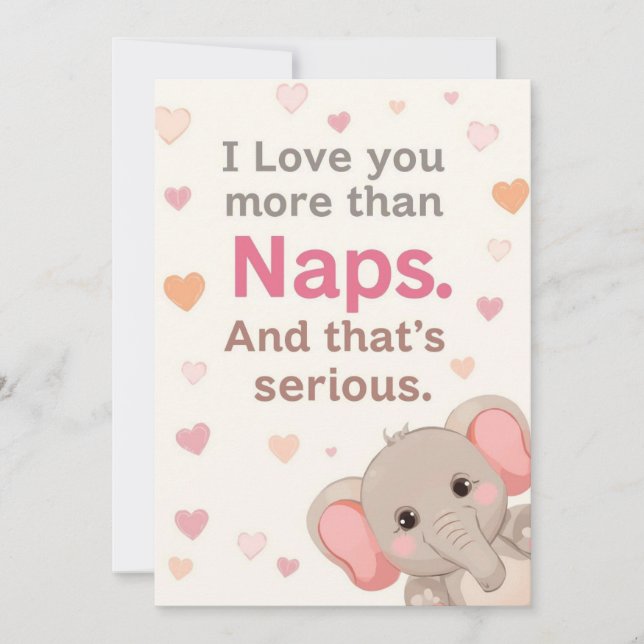 Funny Valentine's day sarcastic funny Cards (Front)