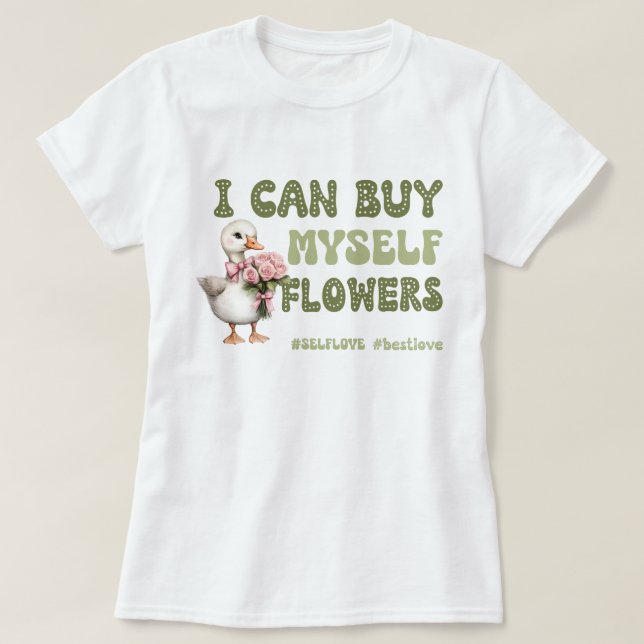 Funny Valentine's day Self love T-Shirt (Design Front)