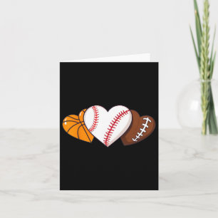 Funny Valentines Day Sketll Sell Footll Hearts Boy Card
