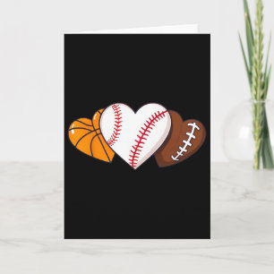 Funny Valentines Day Sketll Sell Footll Hearts Boy Card