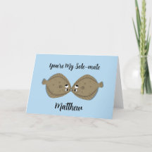 Funny Valentines Day Sole Mate Fish