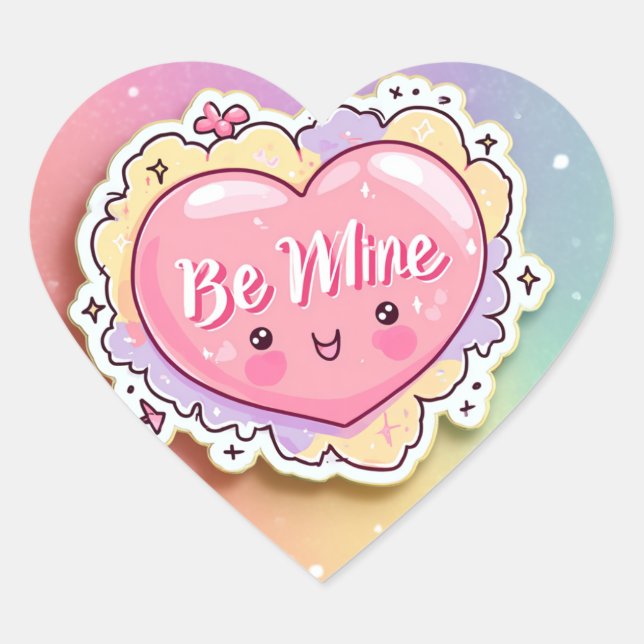 Funny Valentine's Day Sticker Pack – Cute Gift  (Front)