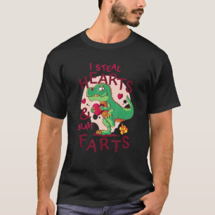 Funny Valentines Day Trex Dinosaur Valentines Day T-Shirt