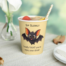 Funny Vampire Bat Halloween Party 