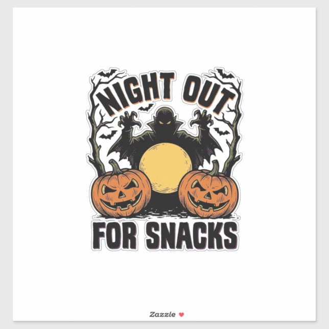 Funny Vampire Shirt with Spooky Pumpkin Night Art_ (Sheet)