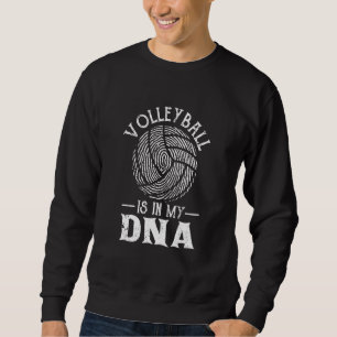 Funny Vball Player Team Sports Fan Volleyball Is I Sweatshirt