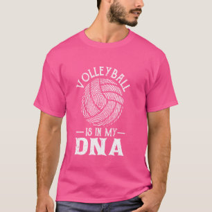 Funny Vball Player Team Sports Fan Volleyball Is I T-Shirt