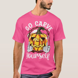 Funny ved Pumpkin Men Women Funny Halloween 1 T-Shirt