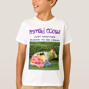 funny vegan kids shirt