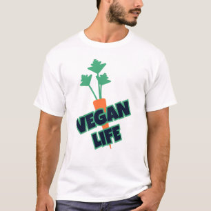 Funny Vegan Life Carrot Gift  T-Shirt