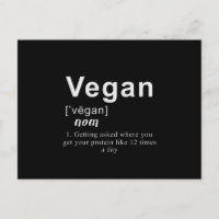 Funny Vegan Shirt - Vegan Definition
