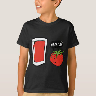 Funny Vegan Tomato Juice And Salad T-Shirt