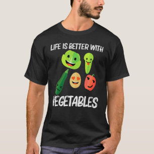 Funny Vegetables For Men Women Fruit Veggies Garde T-Shirt