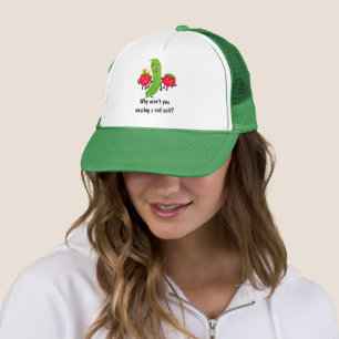 Funny vegetables trucker hat