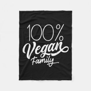 Funny Vegetarian Cool Diet Veggie Veganism World V Fleece Blanket