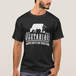 FUNNY VEGETARIAN JOKE PRINTED MENS OFFENSIVE ADULT T-Shirt
