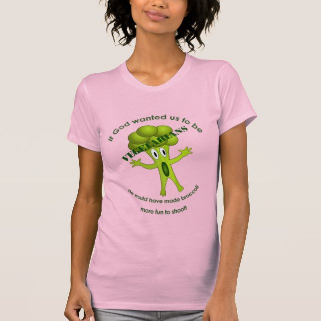 Funny Vegetarian Shirt (Front)