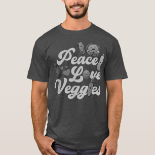 Funny Veggie Art For Men Women Vegetable Plant Veg T-Shirt