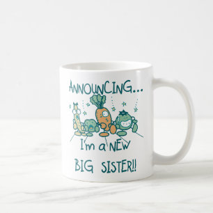 Funny Veggies New Big Sister Coffee Mug