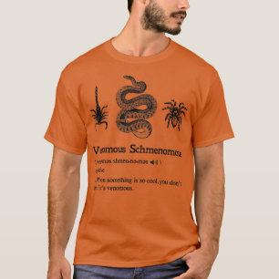 Funny Venomous Scorpion Snake Tarantula T-Shirt