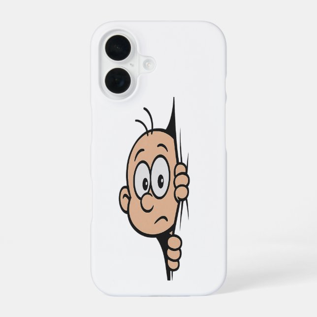 Funny Vibes Only – iPhone 16 Case (Back)