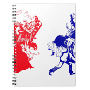 funny victorian marriage spiral notebook