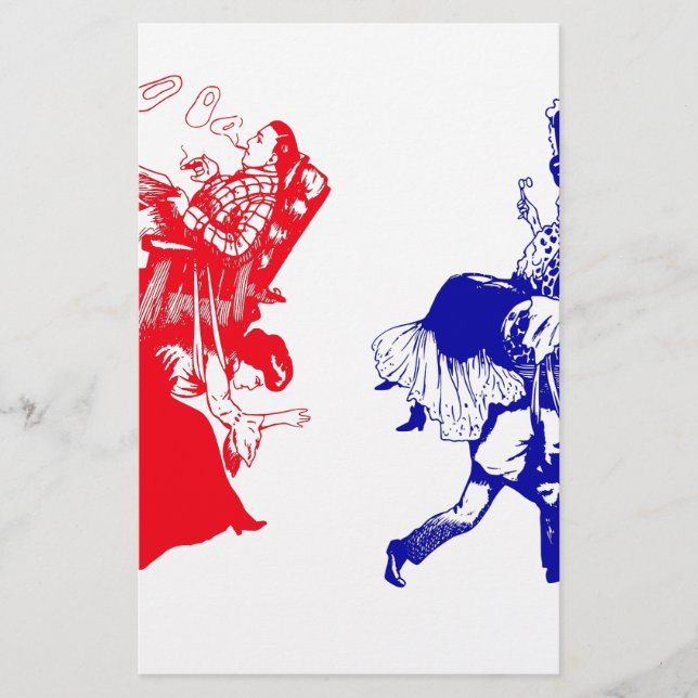 funny victorian marriage stationery (Front)