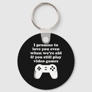 Funny Video Game Couples Gamer For Boyfriend Or Gi Key Ring