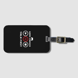 Funny Video Game Design For Men Women Video Gaming Luggage Tag