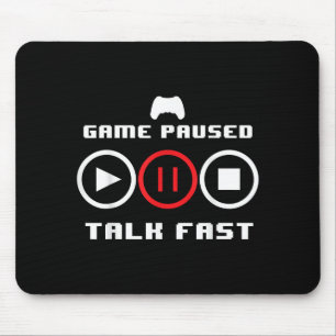 Funny Video Game Design For Men Women Video Gaming Mouse Pad