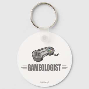 Funny Video Gamer Key Ring