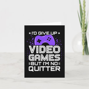 Funny Video Gamer - Pc Console Gaming - Video Game Card