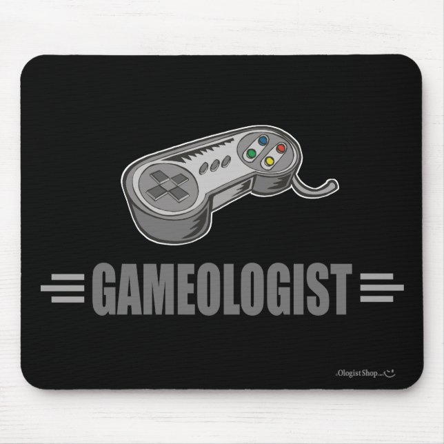 Funny Video Gaming Mouse Pad (Front)
