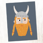 Funny Viking<br><div class="desc">A fun Viking,  perfect for your favourite Scandinavian.  Original art by Nic Squirrell.</div>