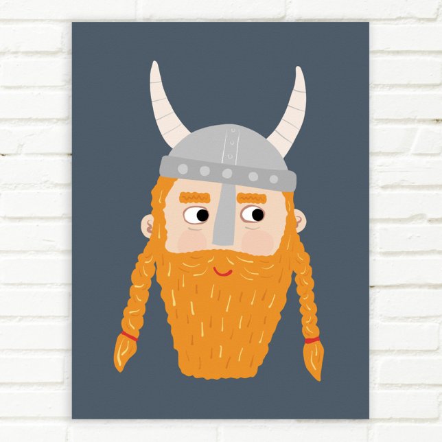 Funny Viking Poster (Creator Uploaded)
