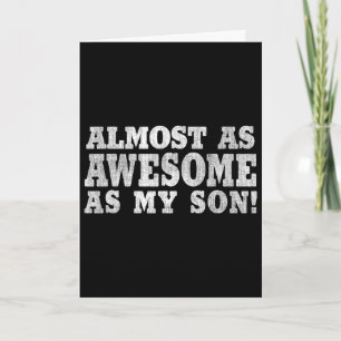 Funny Vintage And Retro Dad Card