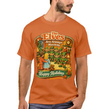 Funny Vintage Christmas Elves Are Always Watching