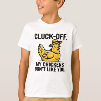 Funny Vintage Cluk Off Chicken Lover Minimalist